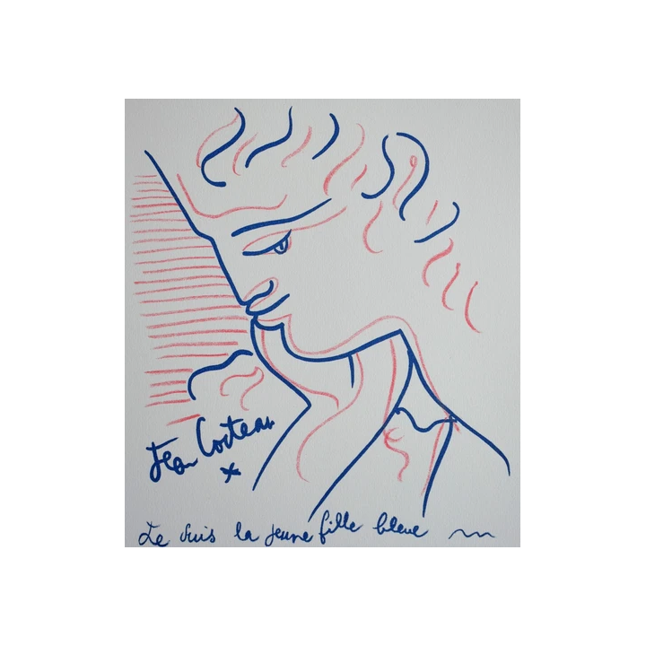 NOUVELLE ANNONCEANCIENNE LITHOGRAPHIE PORTRAIT DU PEINTRE EDVARD
