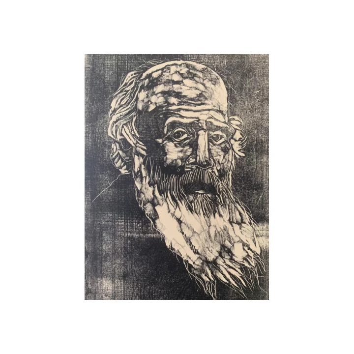 Pierre Alechinsky Original Lithograph 1981 La Mer 38x56 Cm Cobra