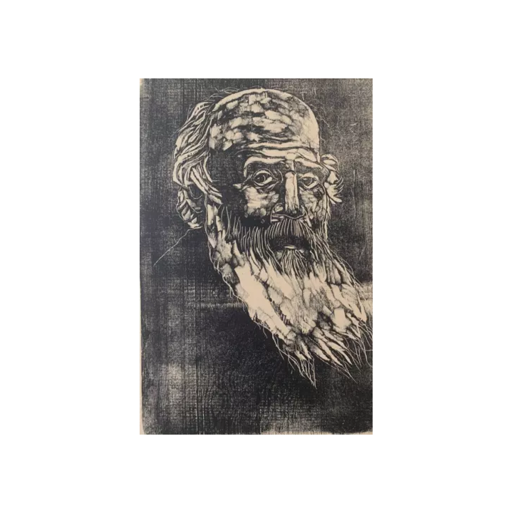 Pierre Alechinsky Original Lithograph 1981 La Mer 38x56 Cm Cobra