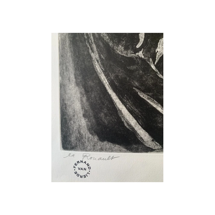 Mark Rothko Lithographie compenser cm 50x65 signature dalle avec