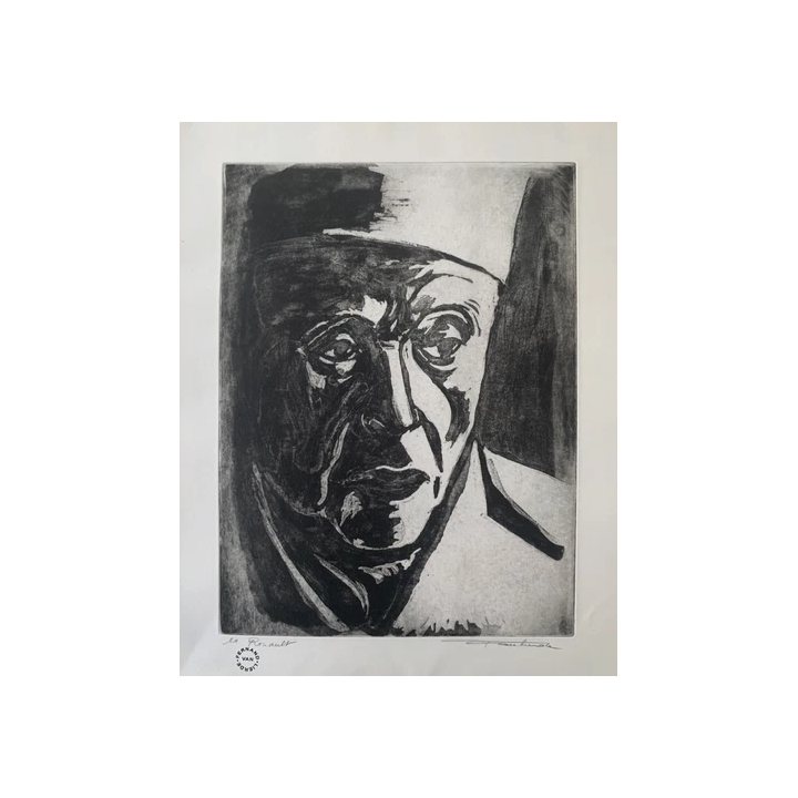 Mark Rothko Lithographie compenser cm 50x65 signature dalle avec