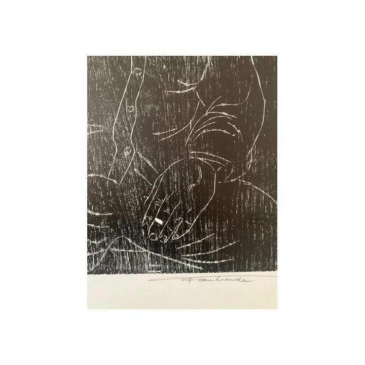 Pierre SOULAGES  Sérigraphie n 18 - Affiche originale signée -