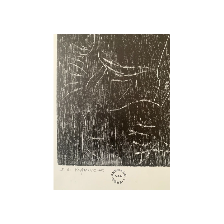 Pierre SOULAGES  Sérigraphie n 18 - Affiche originale signée -