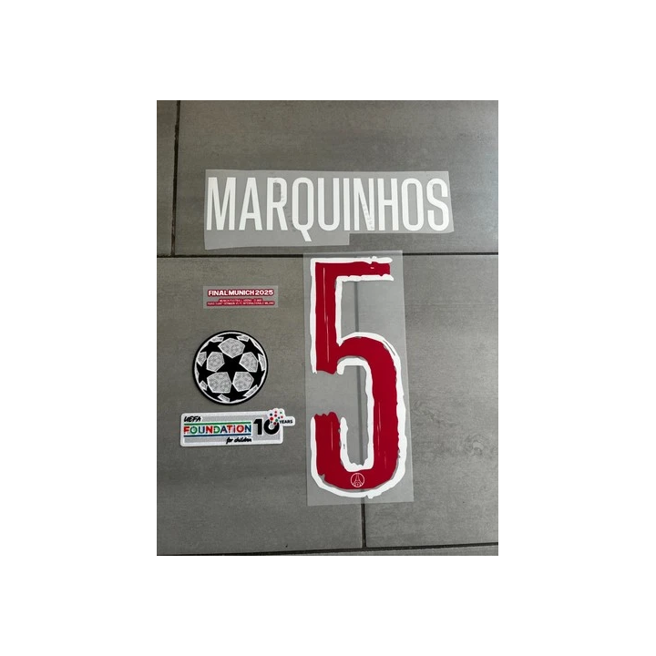 Flocage Officiel Psg DONNARUMMA domicile UCL Maillot Domicile Ad