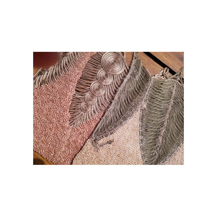 Drap Neuf En Coton Brodé 220x300 Vintage - SHOP.TKF54.fr