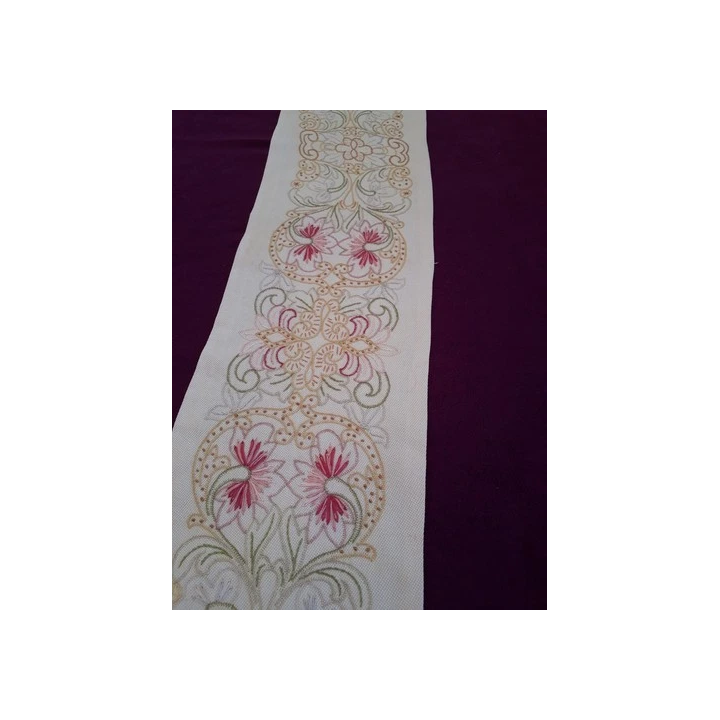 métrage de velours de coton et soie pour habillement couleur ma