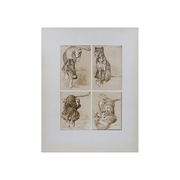 Alphonse Mucha Lithographie Off Set CM 50x70 Avec Certifié - Si