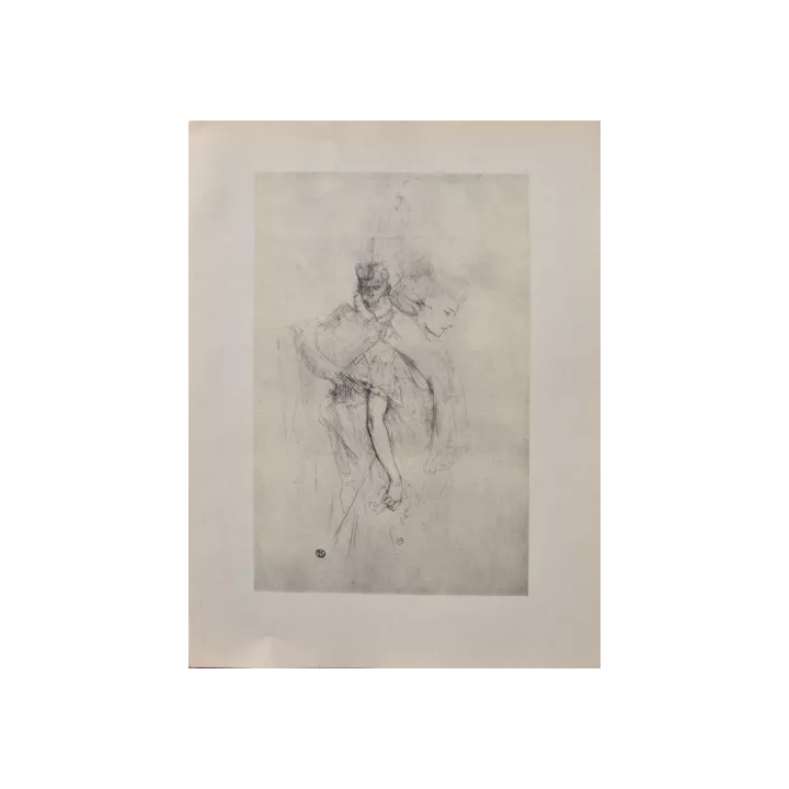 EDGAR DEGAS  LITHOGRAPHIE  1922 - SHOP.TKF54.fr