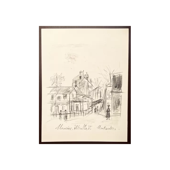 Edward Hopper Lithographie off définir cm 57x38 signature sur p
