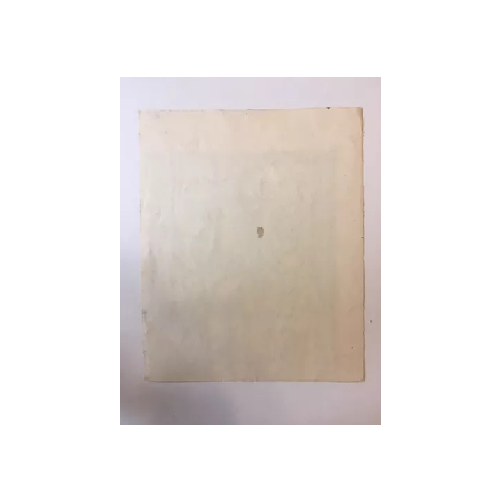 NOUVELLE ANNONCEGARV 1968 Monochrome Abstrait Cyanotype Virage a
