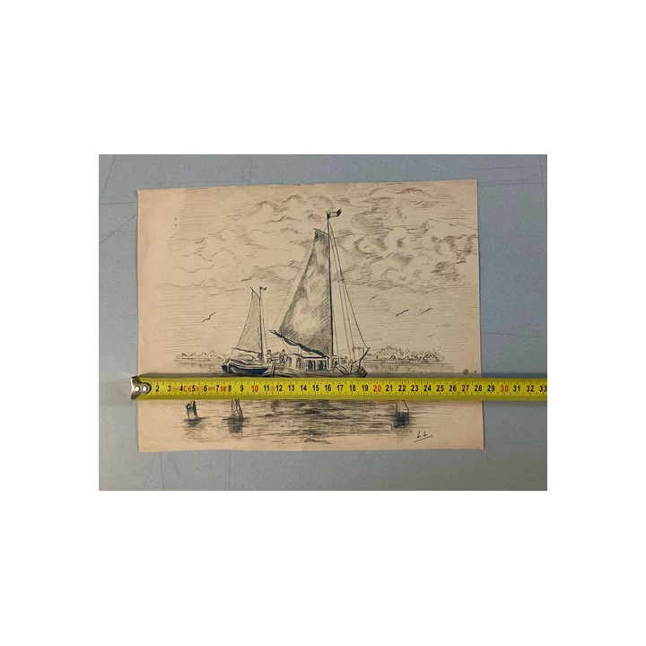 NOUVELLE ANNONCEtableau ancien huile sur toile Oiseau - SHOP.TKF