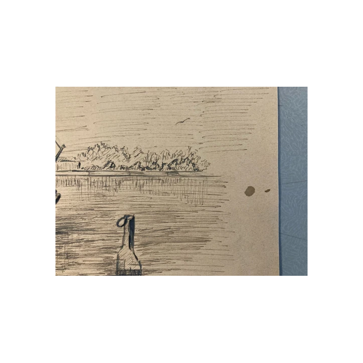 NOUVELLE ANNONCEtableau ancien huile sur toile Oiseau - SHOP.TKF