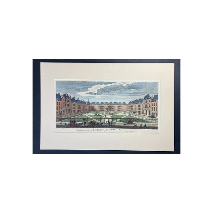 NOUVELLE ANNONCEGARV 1968 Monochrome Abstrait Cyanotype Virage a