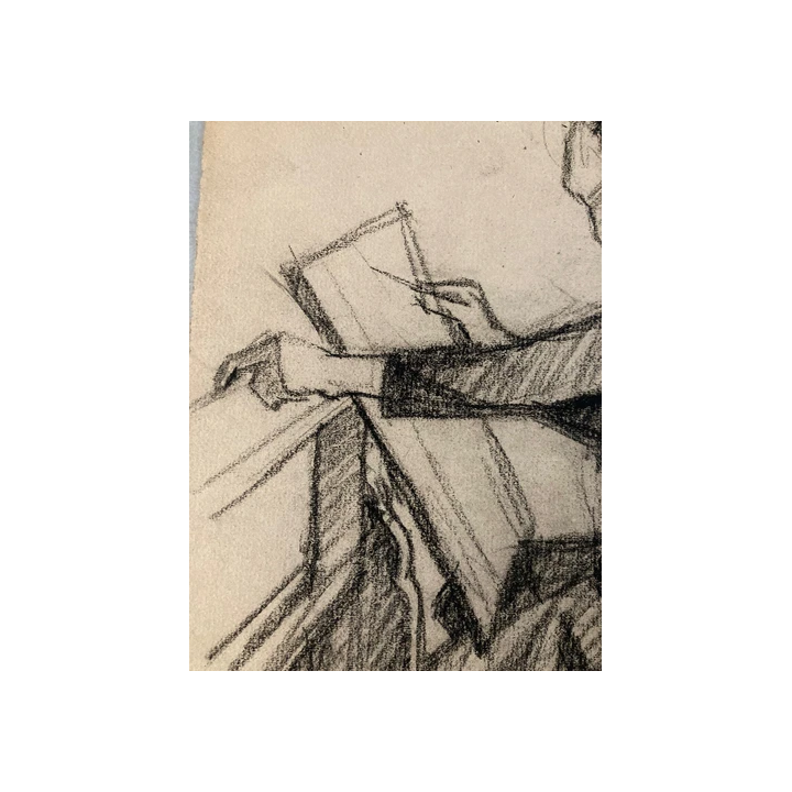 NOUVELLE ANNONCETrès Beau Dessin Peinture Gouache Nature Morte 