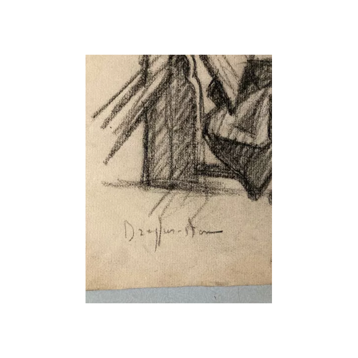 NOUVELLE ANNONCETrès Beau Dessin Peinture Gouache Nature Morte 