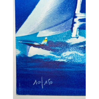 yves zurstrassen - Screenprint Sérigraphie originale signée nu