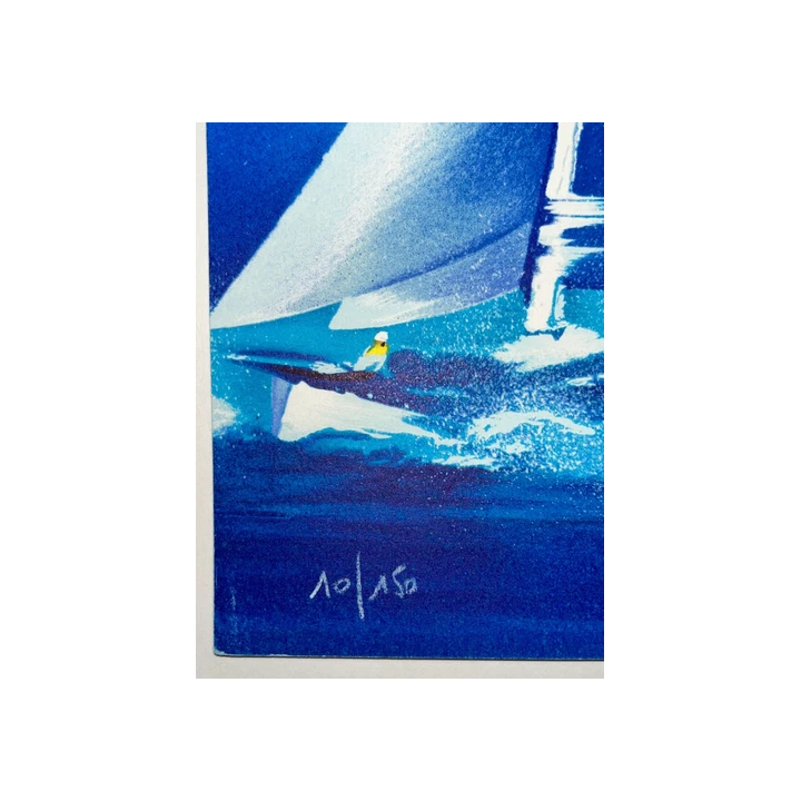 yves zurstrassen - Screenprint Sérigraphie originale signée nu