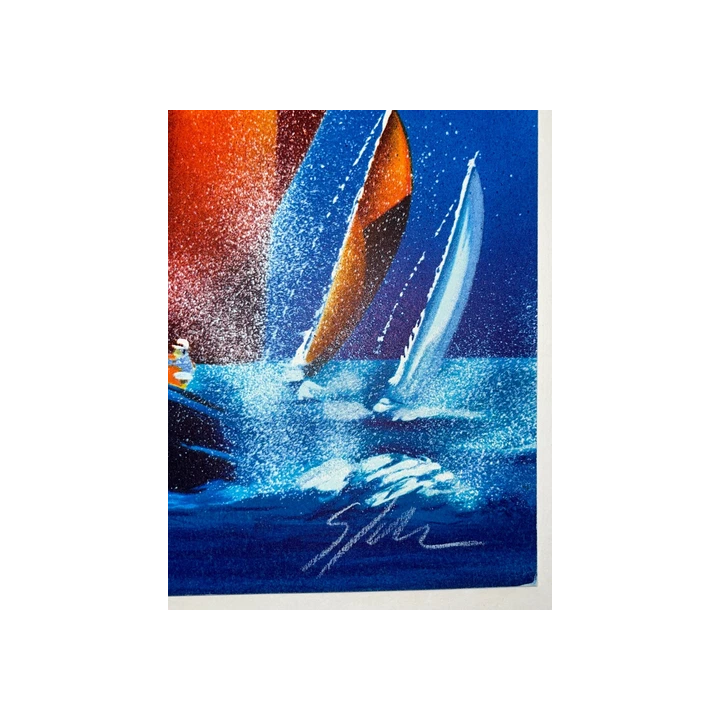 yves zurstrassen - Screenprint Sérigraphie originale signée nu