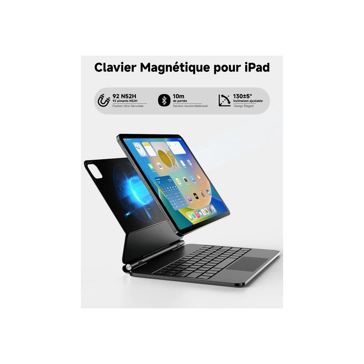 NOUVELLE ANNONCEApple Magic Keyboard sans Fil - Blanc AZERTY - S