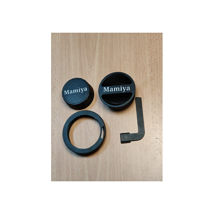 Accessories for Fuji Fujica G690 medium format camera- caps- rig