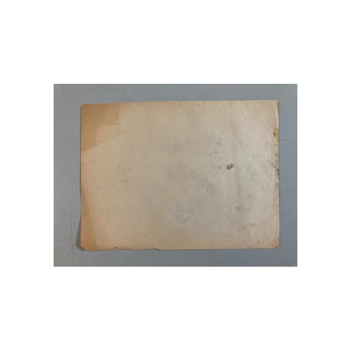 NOUVELLE ANNONCETableau Huile sur Carton Fillette Ouvrage Coutur