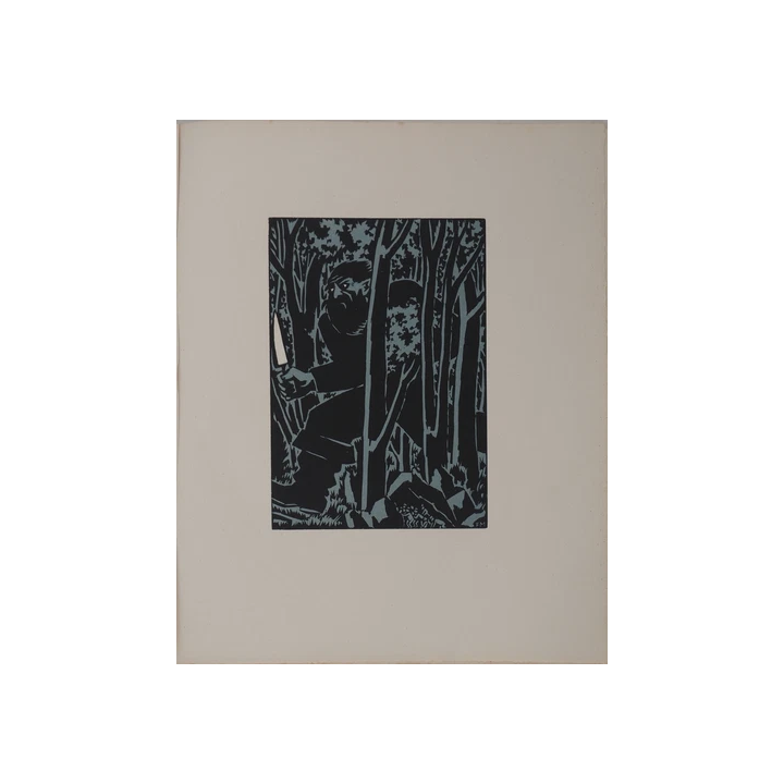 NOUVELLE ANNONCETres Beau Pastel Gras grand portrait femme Fauve