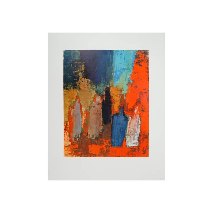 FRANS MASEREEL Etalage GRAVURE BOIS Estampe 1100 XX - SHOP.TKF54