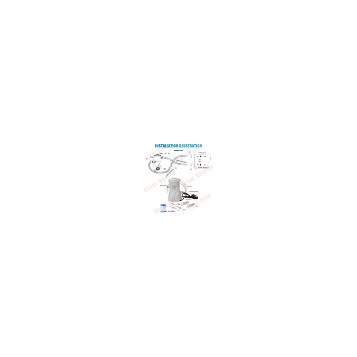 Échelle de piscine à 2 marches Flowclear 84 cm - SHOP.TKF54.fr