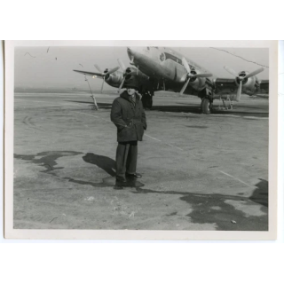 Fernandel dans le film La bonne étoile Vintage silver PrintLa B