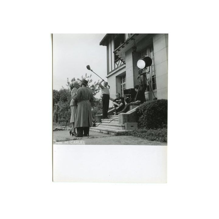 Fernandel dans le film La bonne étoile Vintage silver PrintLa B