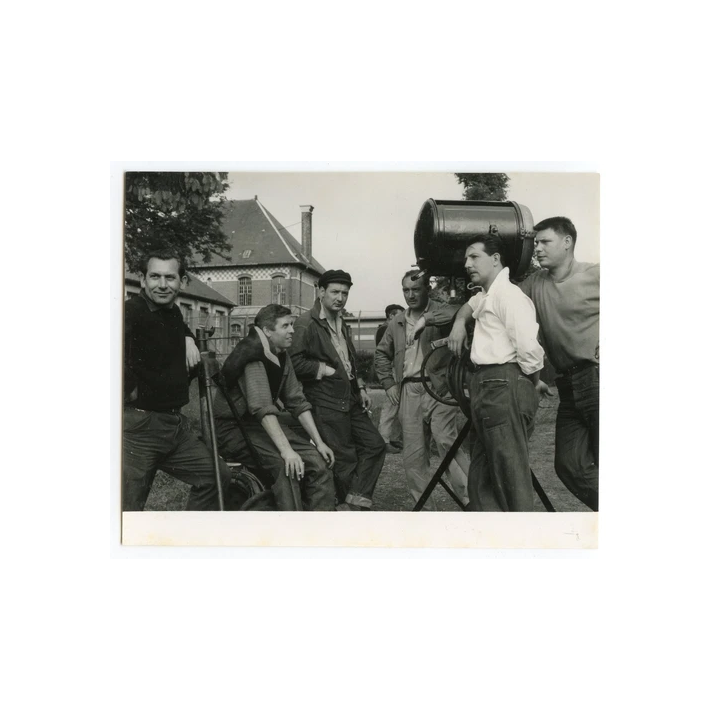 Fernandel dans le film La bonne étoile Vintage silver PrintLa B