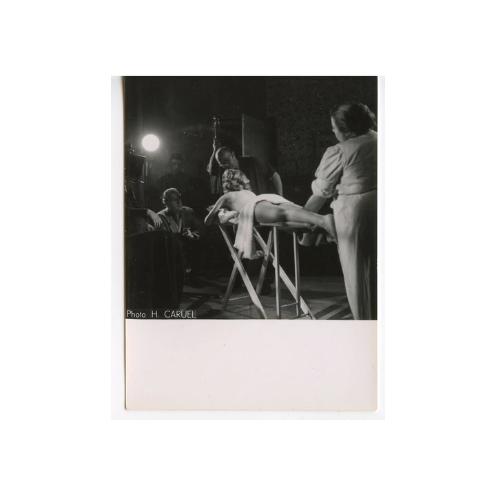 Fernandel dans le film La bonne étoile Vintage silver PrintLa B
