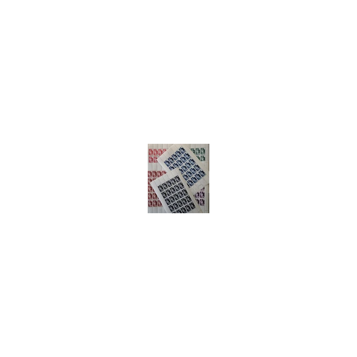 NOUVELLE ANNONCEMonaco 1943 feuille sheet neuf Yt 249  264 blaso