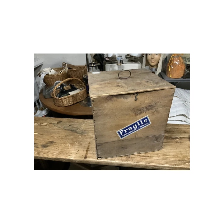 Ancien meuble de métier DMC Coffret Bois - SHOP.TKF54.fr