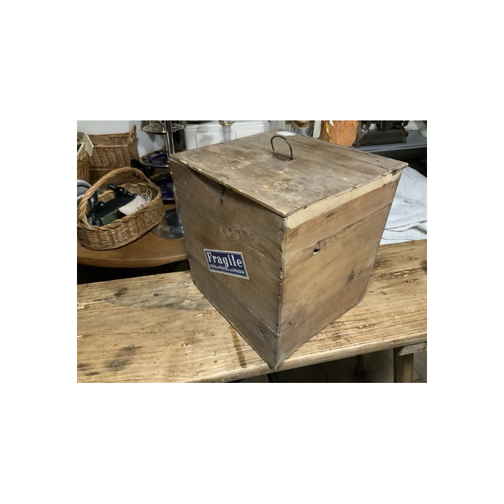 Ancien meuble de métier DMC Coffret Bois - SHOP.TKF54.fr