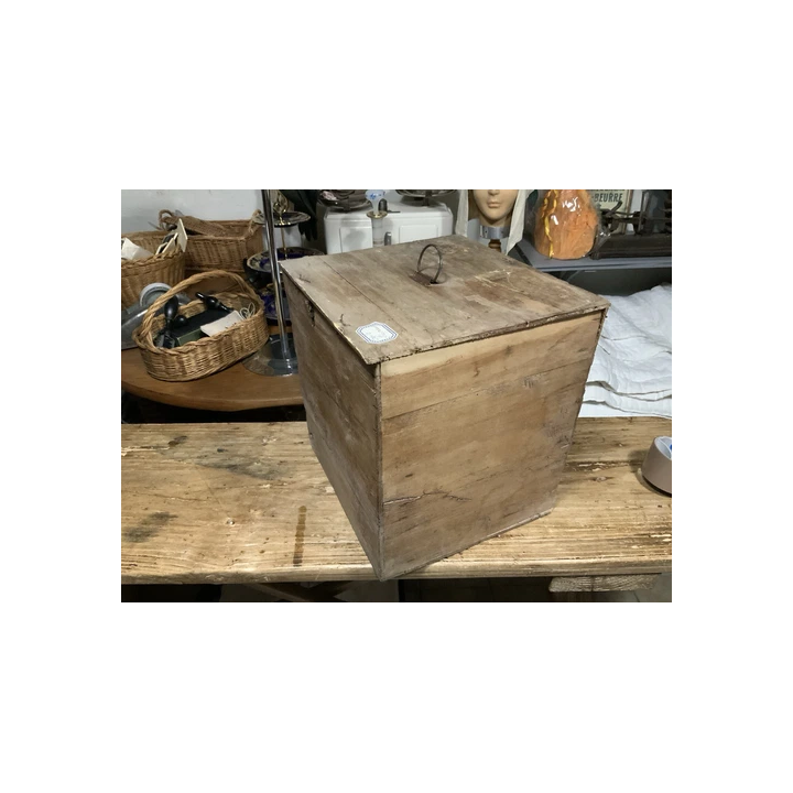 Ancien meuble de métier DMC Coffret Bois - SHOP.TKF54.fr