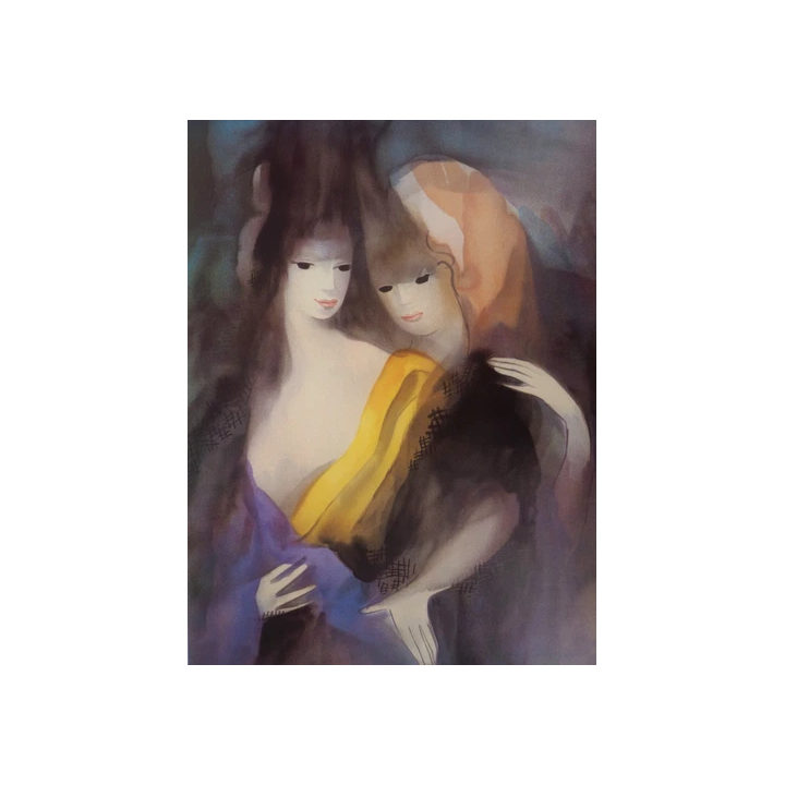 Marie LAURENCIN  Ballet les Biches Pochoir signé - SHOP.TKF54.f