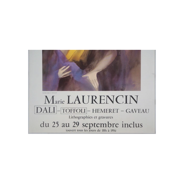 Marie LAURENCIN  Ballet les Biches Pochoir signé - SHOP.TKF54.f
