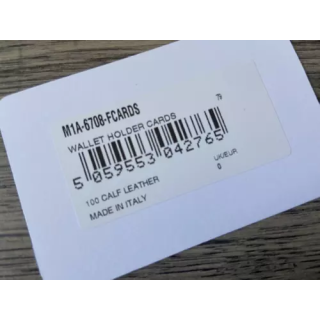 NOUVELLE ANNONCEPaul Smith Porte-Cartes Film Bande Imprimé Fabr