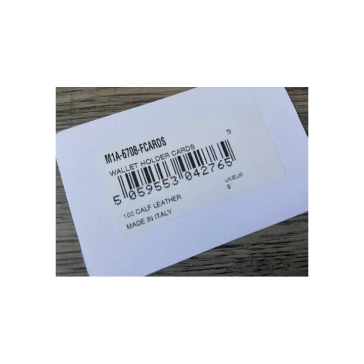 NOUVELLE ANNONCEPaul Smith Porte-Cartes Film Bande Imprimé Fabr