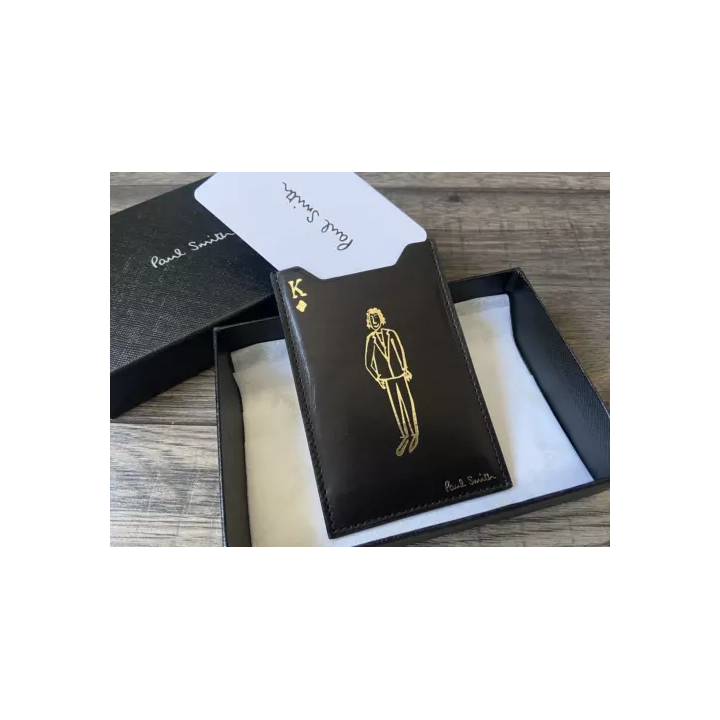 NOUVELLE ANNONCEPaul Smith Porte-Cartes Film Bande Imprimé Fabr