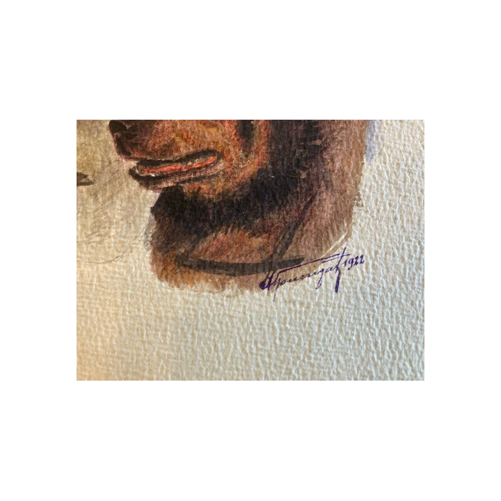 NOUVELLE ANNONCEBeau Dessin Art Ancien Crayon Art Deco 1950 Sur 