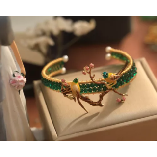 Bracelet Argenté Art Deco Filigrane Mariage Vintage Style Great