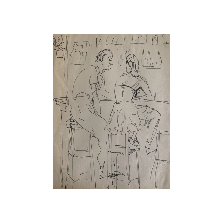 Jean-Michel FOLON  Lamitié Héliogravure signée 1982 - SHOP.TK