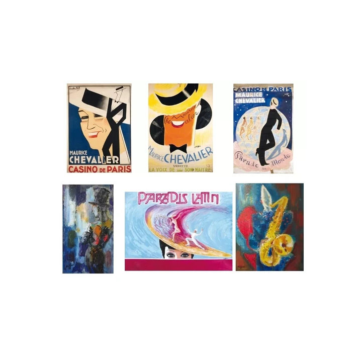 CHARLES KIFFER 1902-1992 LE MONDE DU SPECTACLE A PARIS VERS 1950