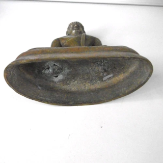ANCIENNE PAIRE DAPPLIQUES MURALES tulipe en verre laitoncéramiq