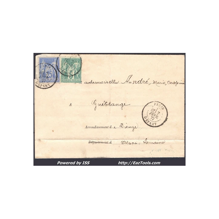 NOUVELLE ANNONCEFRANCE PAPIER DAFFAIRES AVEC SAGE N6383 CAD DU 2