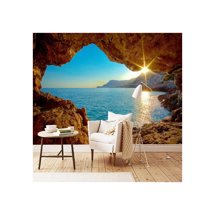 NOUVELLE ANNONCEPAPIER PEINT 3D FLEURS REVETEMENT MURAL HAUTE QU