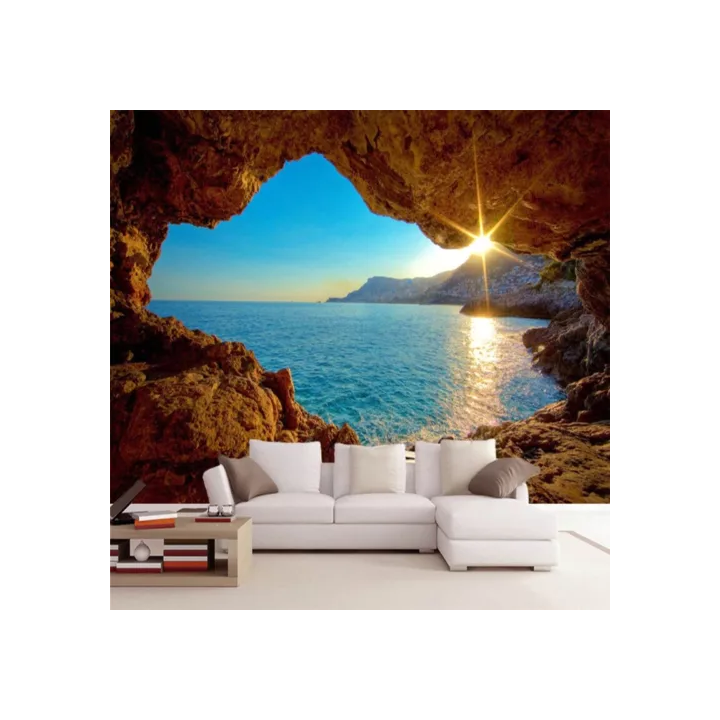 NOUVELLE ANNONCEPAPIER PEINT 3D FLEURS REVETEMENT MURAL HAUTE QU
