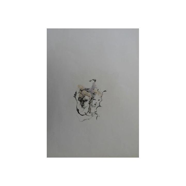 NOUVELLE ANNONCEUmberto MASTROIANNI  La Sorcière Lithographie s